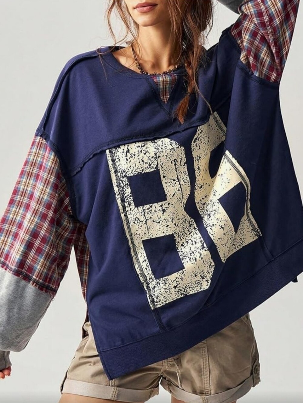 Patchwork Sweatshirt - Picture 3 of 6